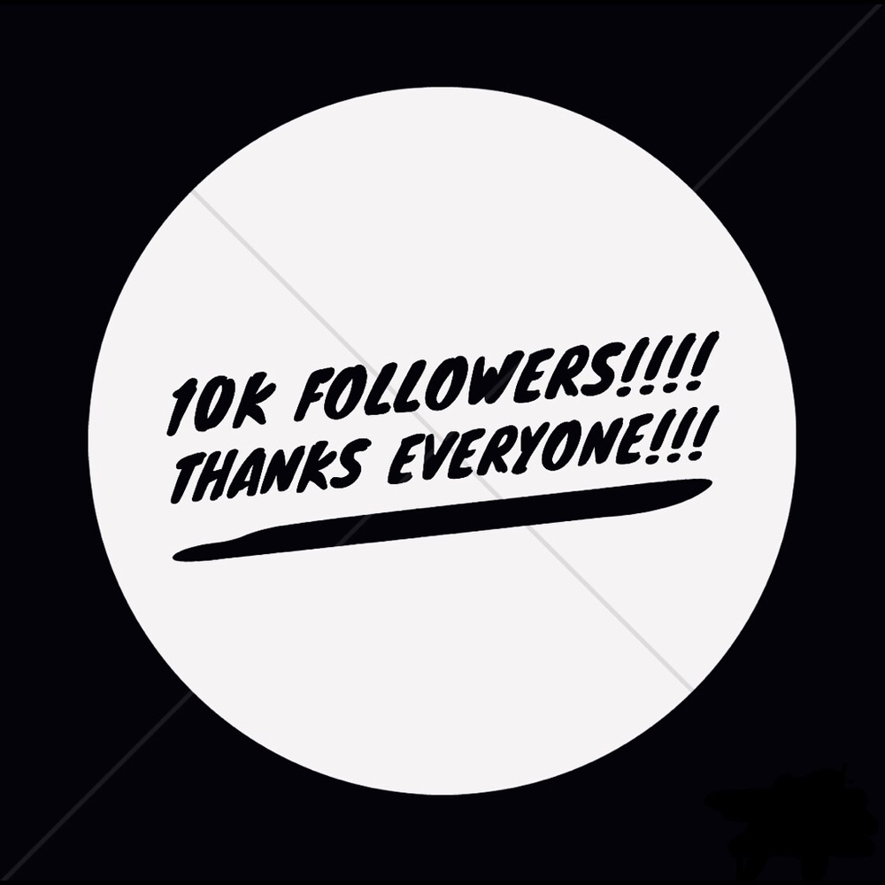 Thanks everyone for the follows!